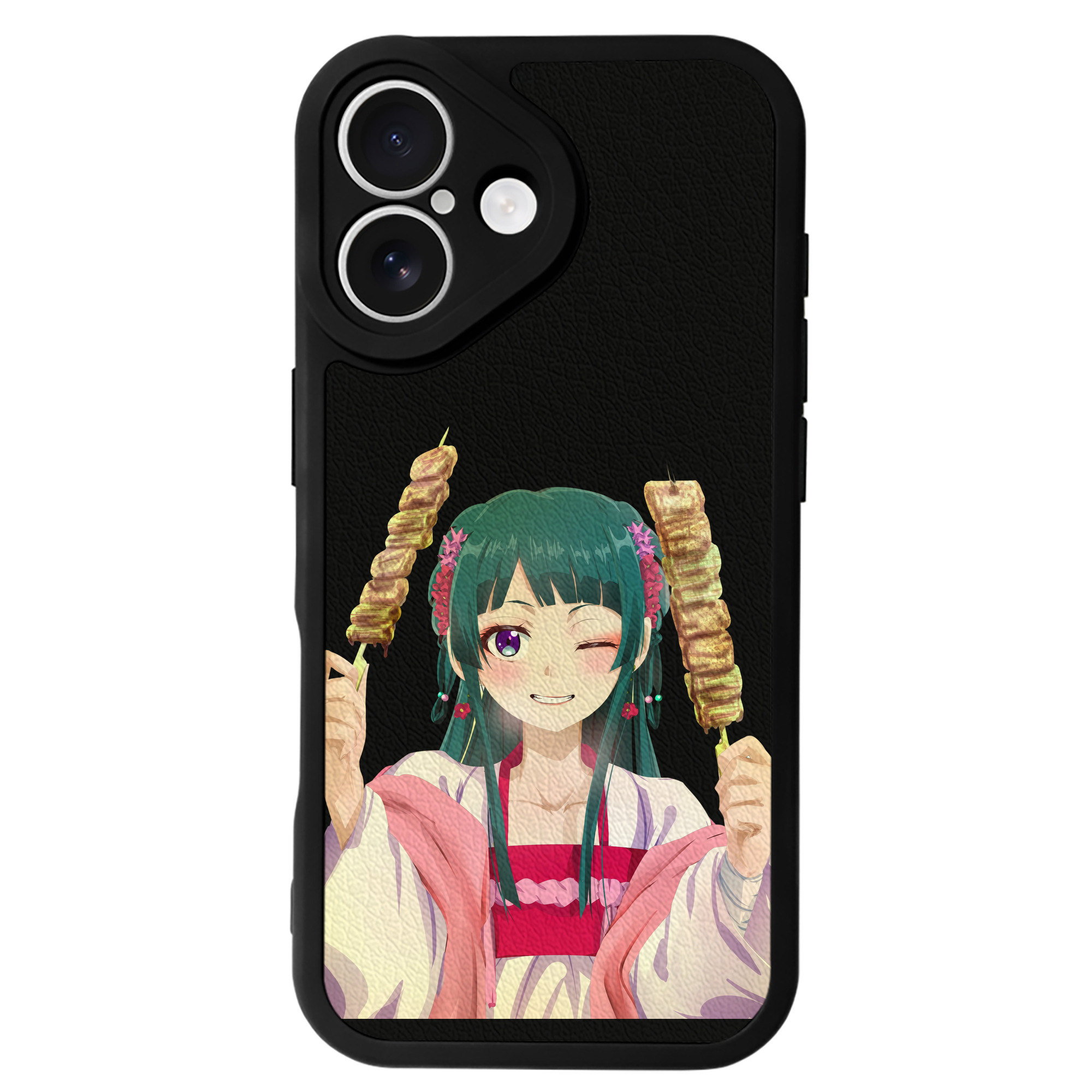 薬屋のひとりごと The Apothecary Diaries 【iPhone 16シリーズ対応】シリコンスマホケース（レザー調） 材質：シリコン